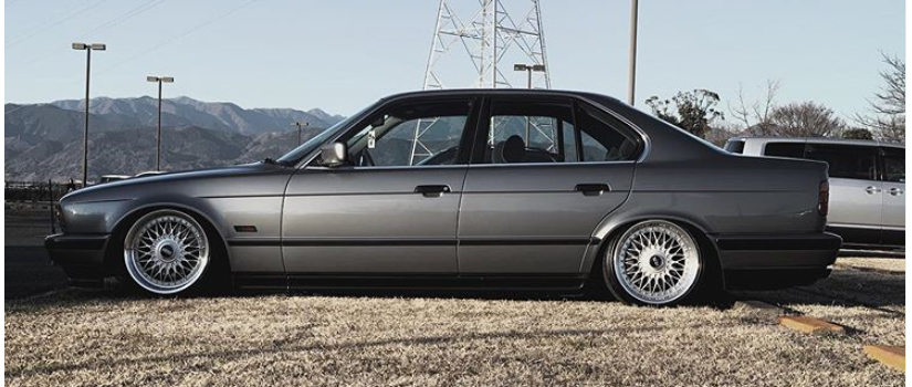BMW E34　エアサス